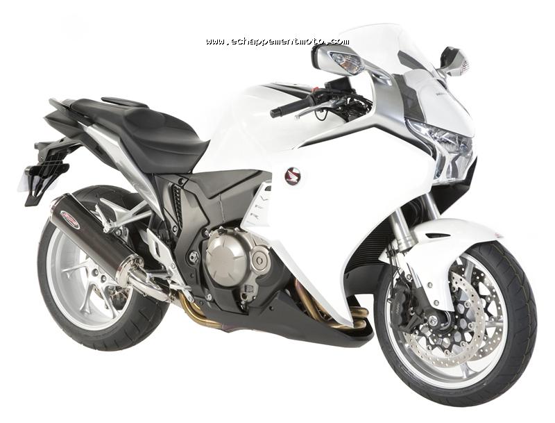 ECHAPPEMENT MOTO HONDA VFR 1200 2010 BOS CARBONE POS HAUTE